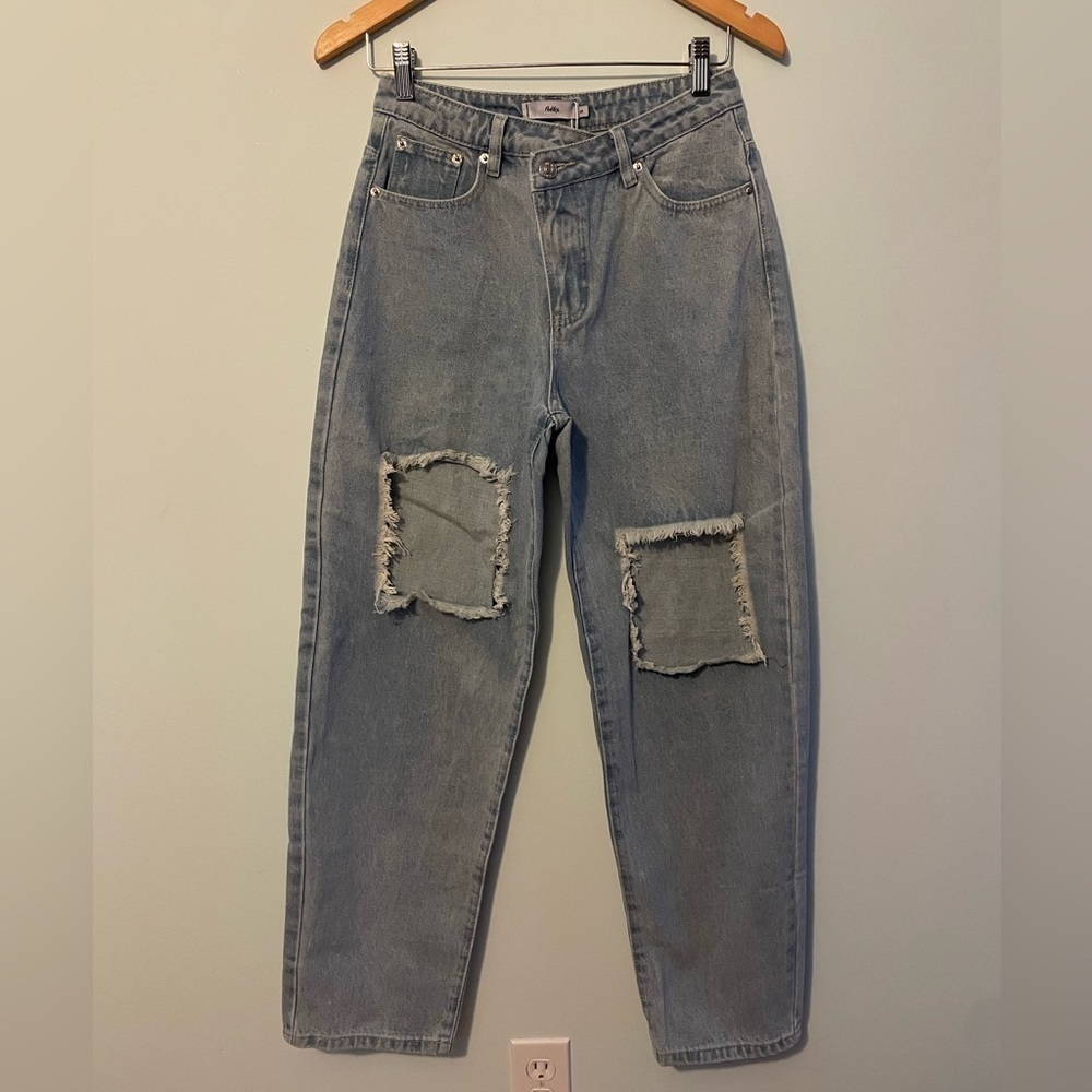 Adika Distressed Jeans NWT Size Small